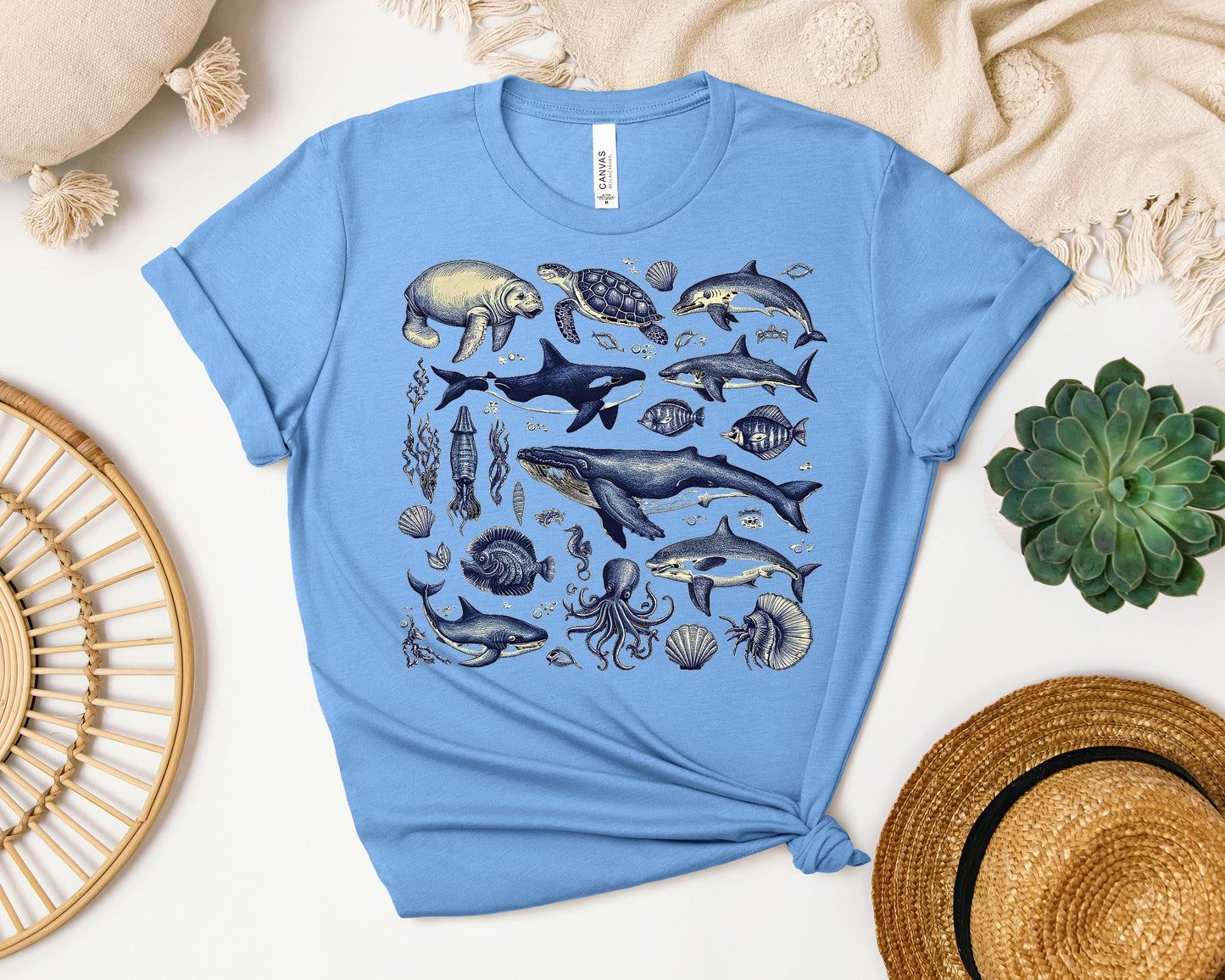 Ocean Animals - Graphic Tee