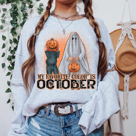 My Favorite Color is October - Graphic Tee