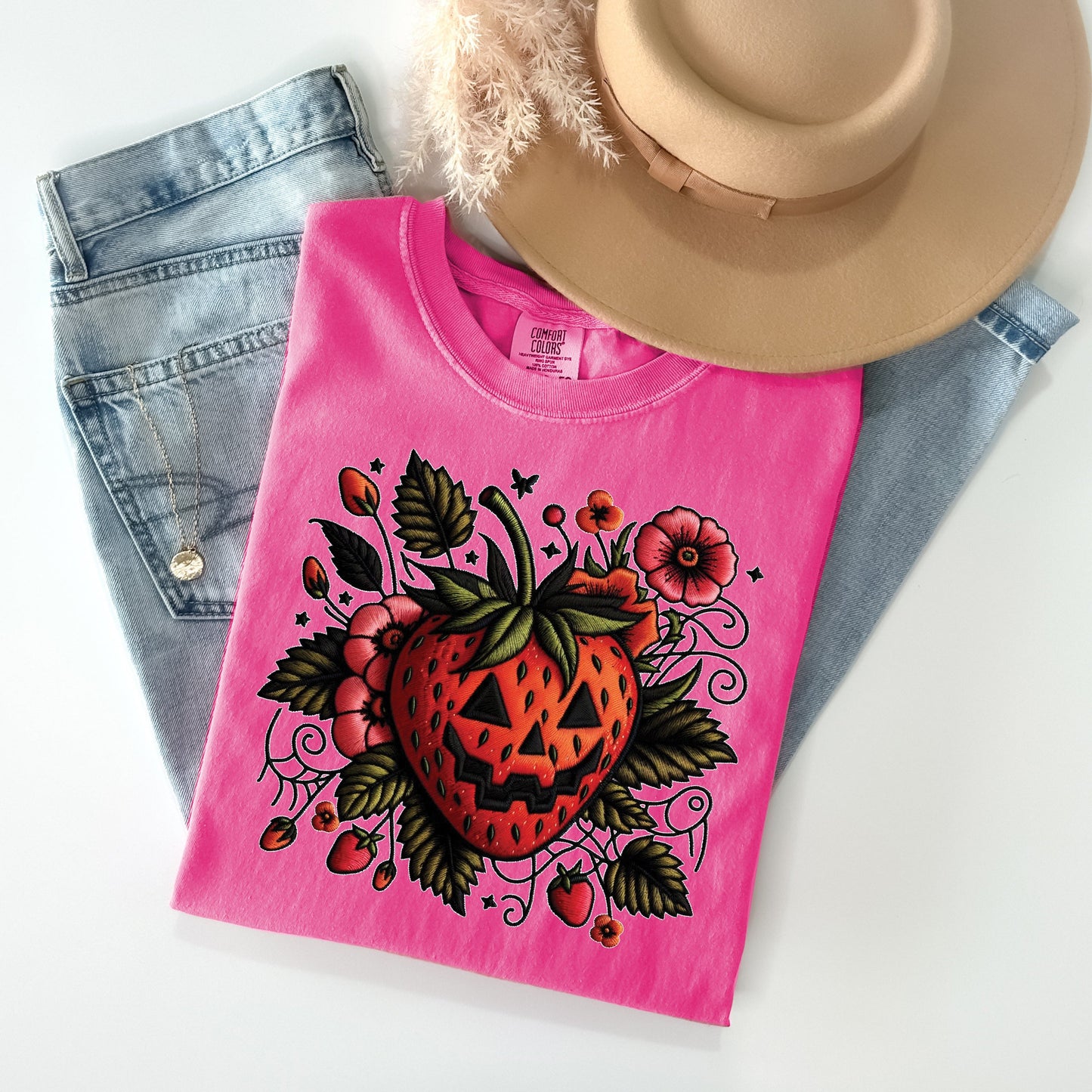 Spooky Strawberry - Comfort Colors Graphic Tee