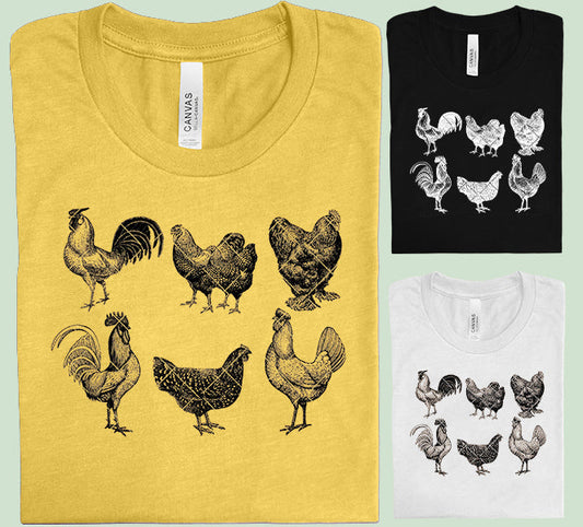 Chickens - Graphic Tee