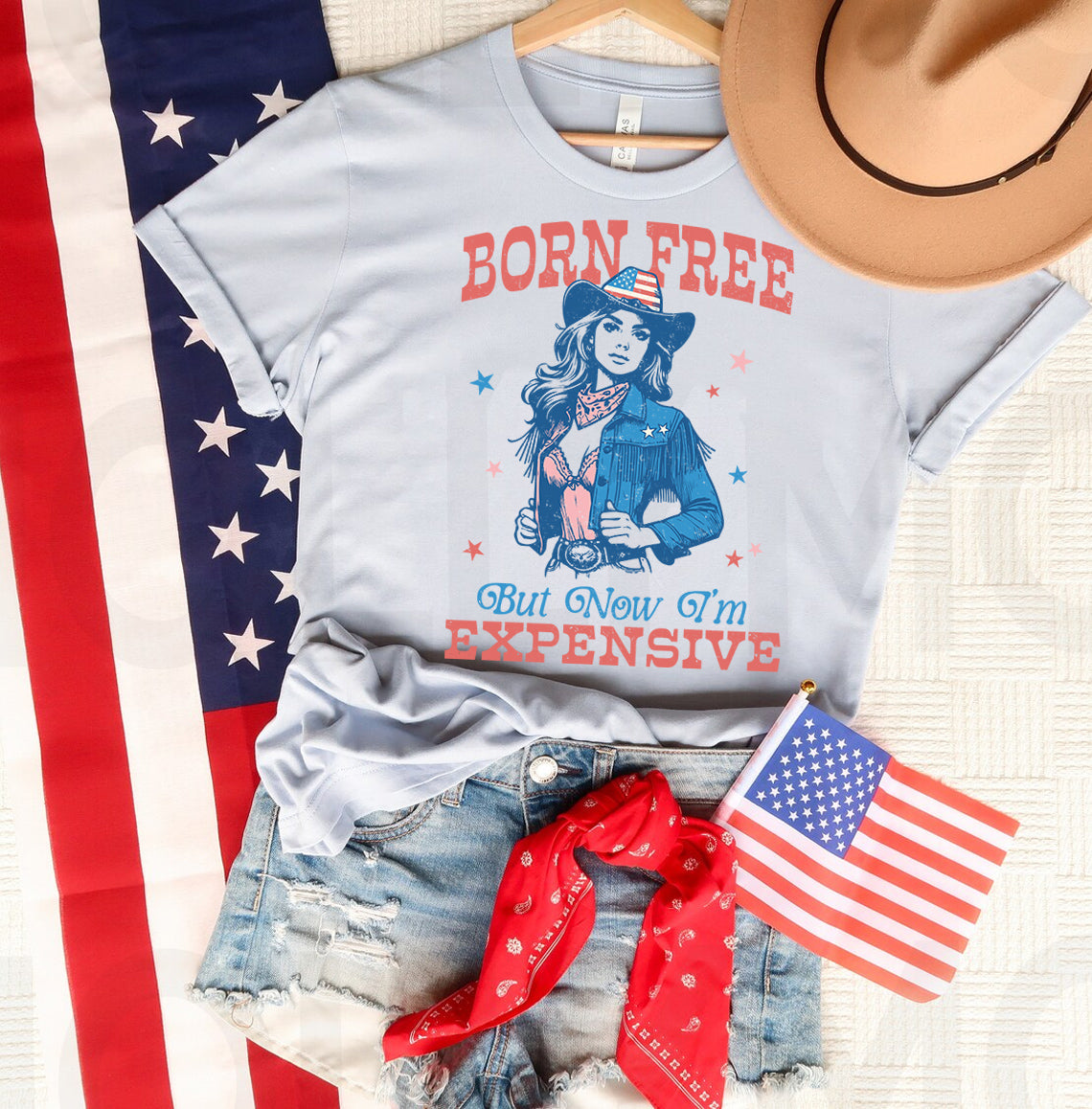 Born Free But Now I'm Expensive - Graphic Tee