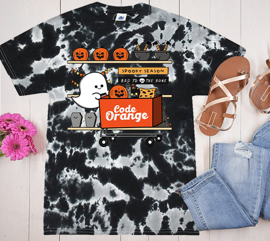 Code Orange - Tie Dye Graphic Tee