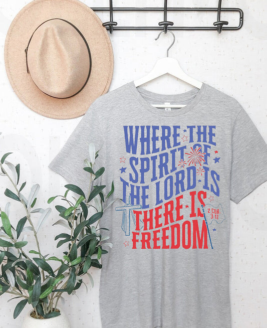 Where the Spirit of the Lord is - Graphic Tee