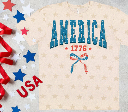 America - Star Graphic Tee